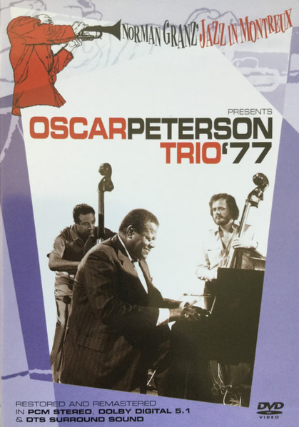 Copertina OSCAR PETERSON TRIO MONTREAUX 77 - NORMAN GRANZ JAZZ IN MONTREAUX