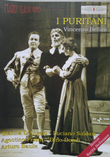 Copertina PURITANI (I) -D'ANGELO/SALDARI/FERRIN-BASILE (TRIESTE 06/03/66)
