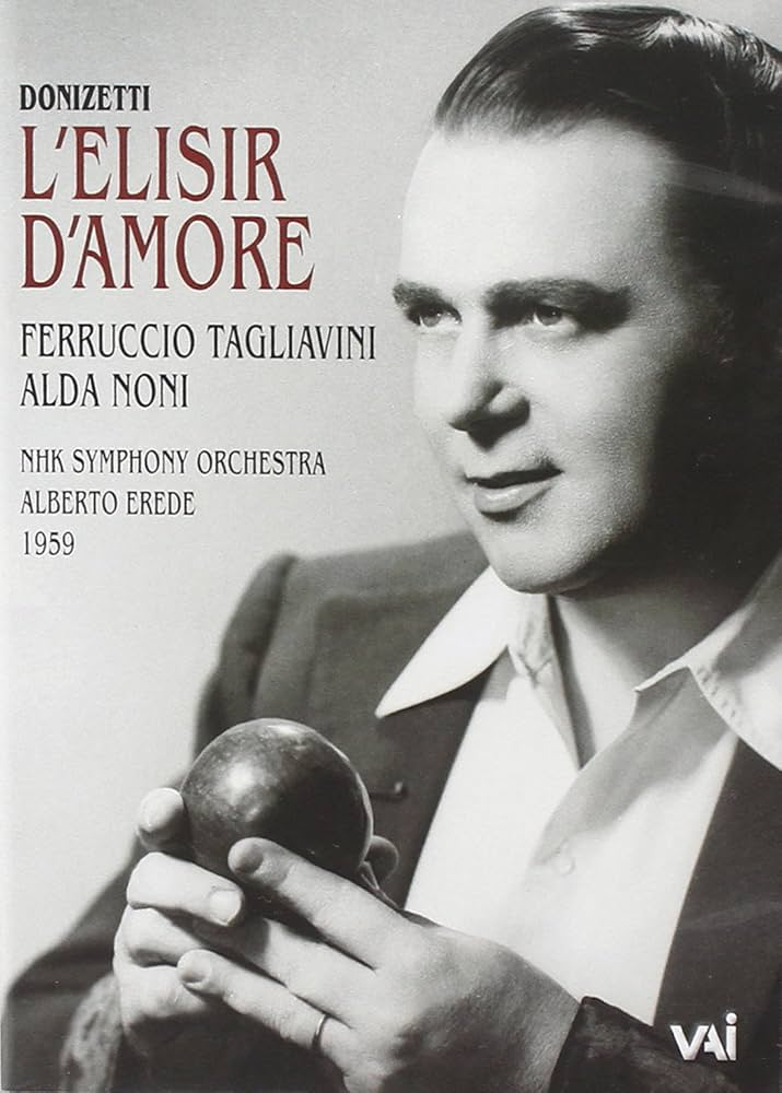 Copertina ELISIR D'AMORE-TAGLIAVINI/NONI-EREDE-N.Y. 59
