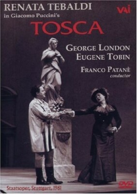 Copertina TOSCA -TEBALDI/TOBIN/LONDON/PATANE' (03/06/61 GERMANIA)