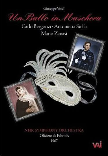 Copertina BALLO IN MASCHERA(UN)-BERGONZI/STELLA/ZANASI-DE FABRITIIS N.Y.67