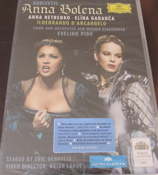 Copertina ANNA BOLENA - NETREBKO/GARANCA WIENER