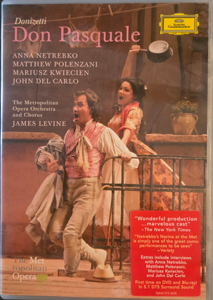Copertina DON PASQUALE - NETREBKO/POLENZANI/LEVINE