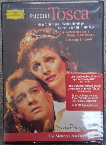 Copertina TOSCA -DOMINGO/SINOPOLI