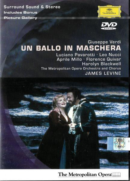 Copertina BALLO IN MASCHERA (UN) -PAVAROTTI/NUCCI-LEVINE