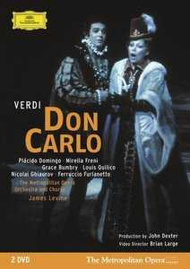 Copertina DON CARLO-DOMINGO/FRENI-LEVINE