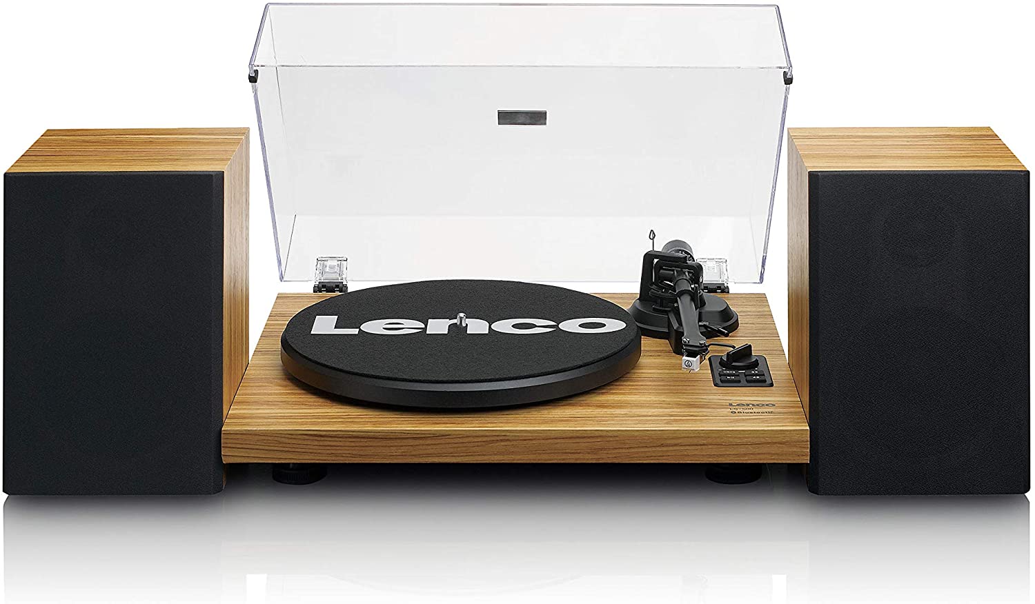 Copertina LS 500 SISTEMA GIRADISCHI + CASSE - COLOR LEGNO - WOOD - BLUETOOTH