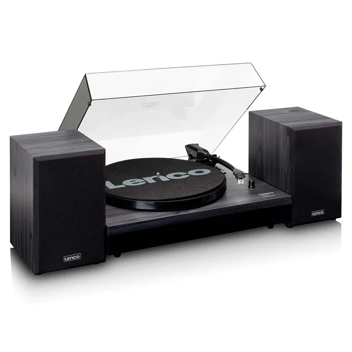 Copertina LS 301 BK - SISTEMA COMPLETO GIRADISCHI + CASSE - NERO