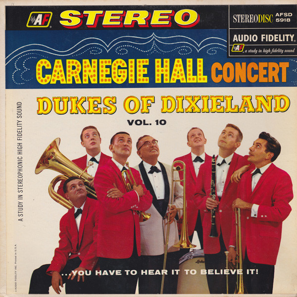 Copertina CARNEGIE HALL CONCERT-VOL.10